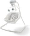 Graco Simple Sway Portable Baby Swing for Infants, Newborn Swing with 15 Songs and Sounds, Great Gift for New Parents, Baby Registry Must Have