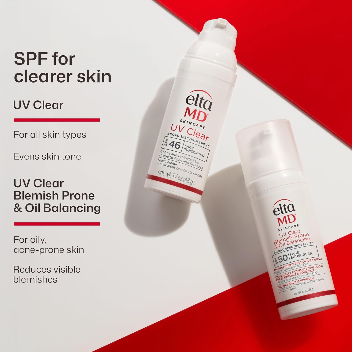 EltaMD UV Clear Tinted Face Sunscreen SPF 46, Oil Free Sunscreen for Sensitive Skin with Zinc Oxide, Dermatologist Recommended - Image 14