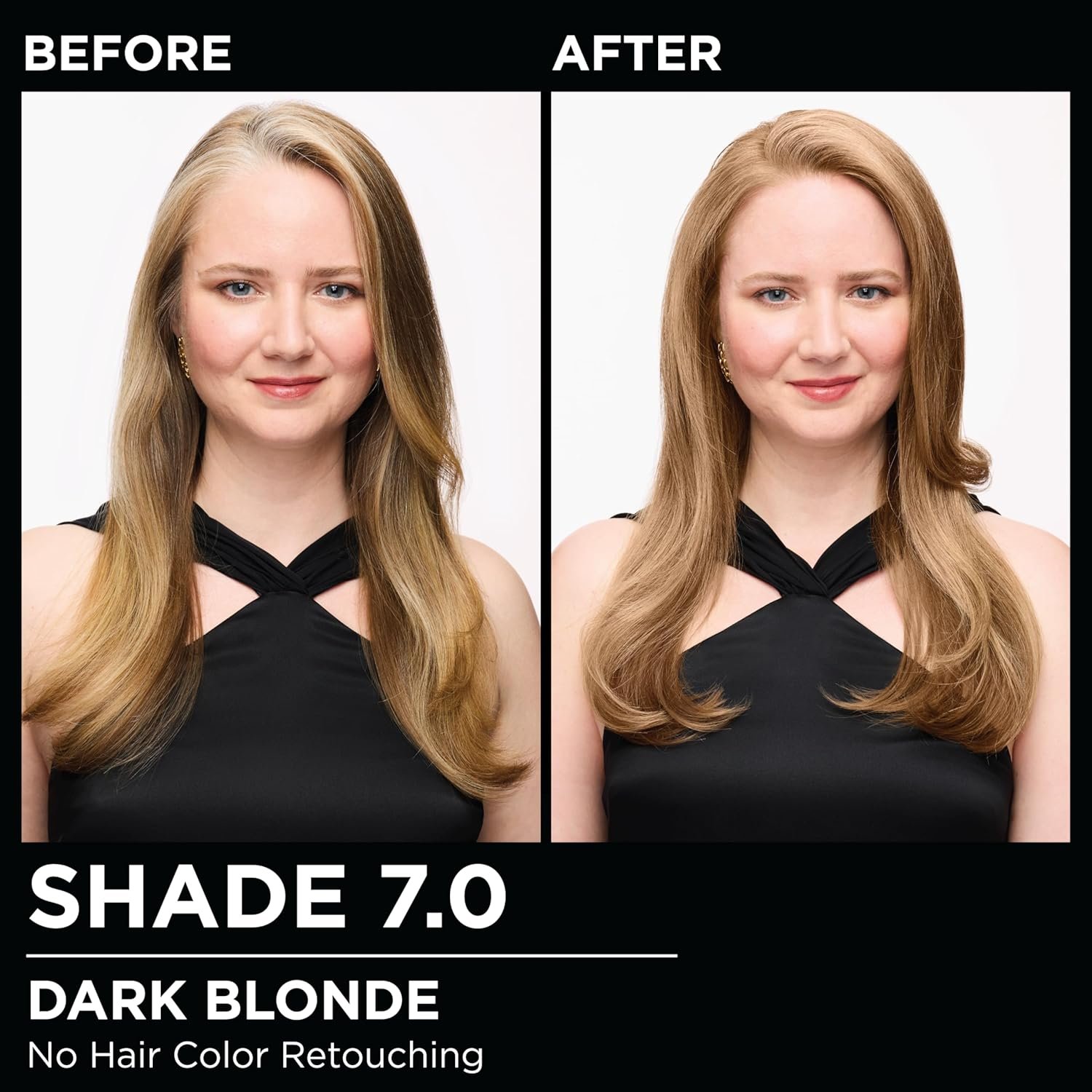 Garnier Hair Color Olia Ammonia-Free Brilliant Color Oil-Rich Permanent Hair Dye, 7.0 Dark Blonde, 2 Count (Packaging May Vary) - Image 2