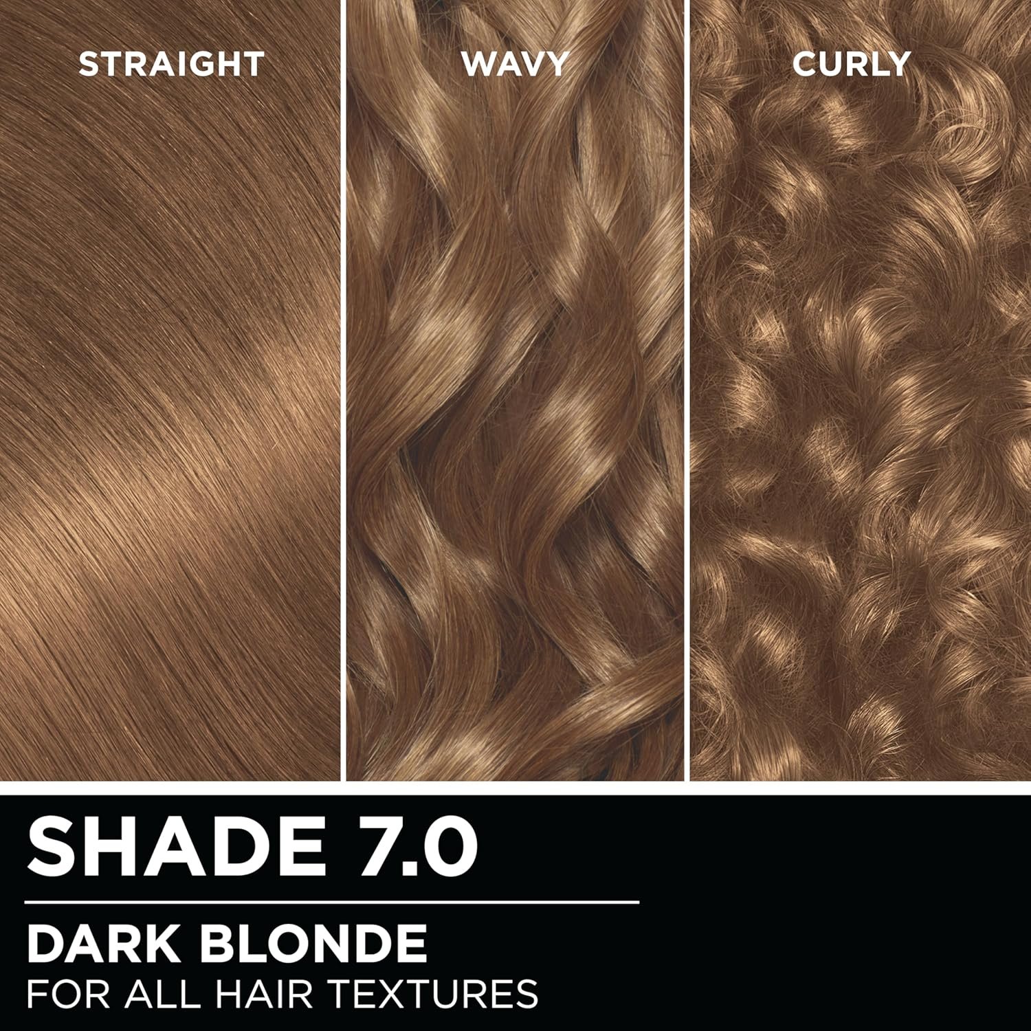 Garnier Hair Color Olia Ammonia-Free Brilliant Color Oil-Rich Permanent Hair Dye, 7.0 Dark Blonde, 2 Count (Packaging May Vary) - Image 7