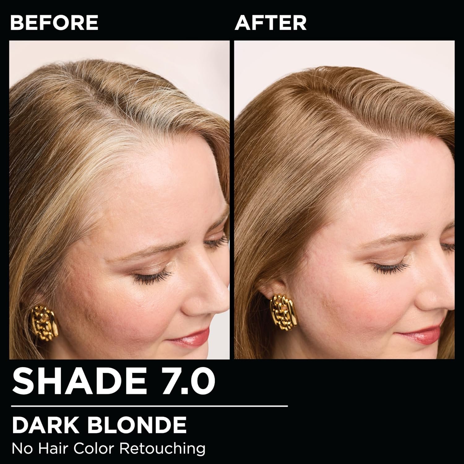 Garnier Hair Color Olia Ammonia-Free Brilliant Color Oil-Rich Permanent Hair Dye, 7.0 Dark Blonde, 2 Count (Packaging May Vary) - Image 6
